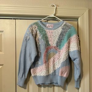 Vintage pastel Jaclyn Smith Sweater